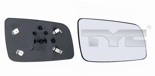 Spiegelglas, Außenspiegel TYC 325-0015-1