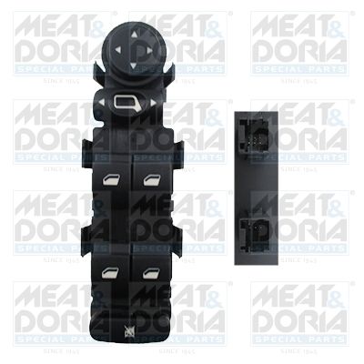 Schalter, Fensterheber MEAT & DORIA 26021
