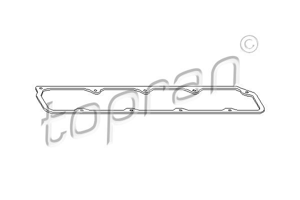 Dichtung, Zylinderkopfhaube TOPRAN 302 534