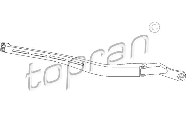 Wischarm, Scheibenreinigung TOPRAN 113 479