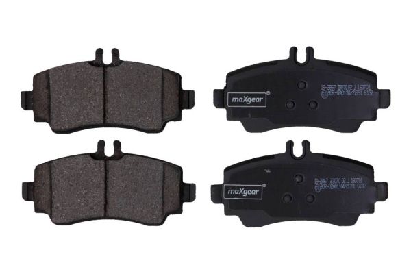 Bremsbelagsatz, Scheibenbremse MAXGEAR 19-2867