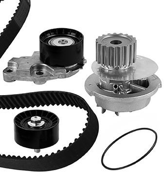 Wasserpumpe + Zahnriemensatz METELLI 30-0695-1