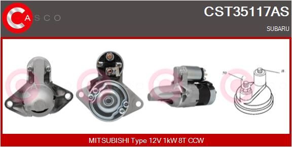 Starter / Anlasser Casco CST35117AS