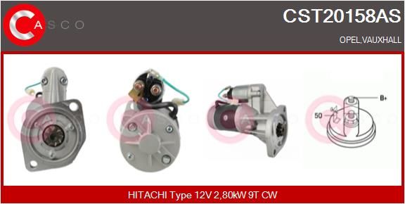 Starter / Anlasser Casco CST20158AS