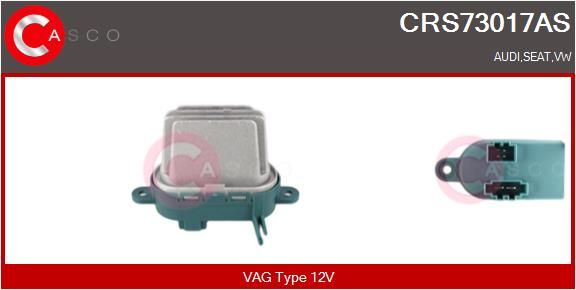 Widerstand Innenraumgebläse Casco CRS73017AS