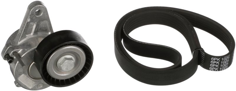 Keilrippenriemensatz GATES k016pk1025