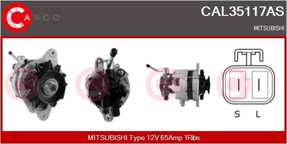 Lichtmaschine Generator Casco CAL35117AS