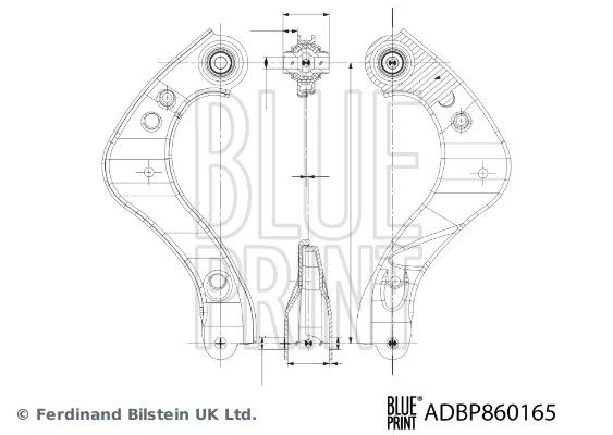 Lenker, Radaufhängung BLUE PRINT ADBP860165