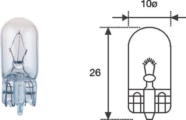 Glühlampe, Blinkleuchte MAGNETI MARELLI 003821100000