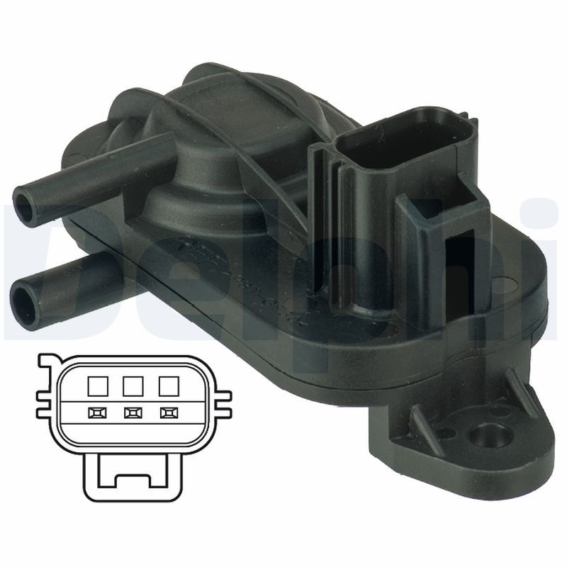 Sensor, Abgasdruck DELPHI dps00010