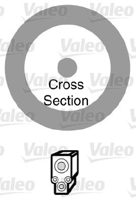 Dichtung, Kühlmittelrohrleitung VALEO 509178