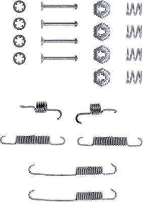 Zubehörsatz, Bremsbacken TEXTAR 97005900