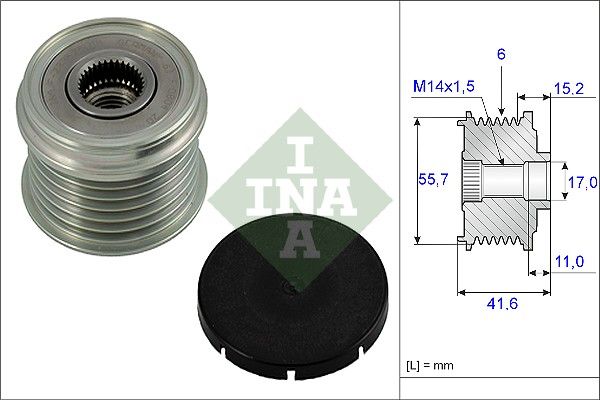 Generatorfreilauf INA 535002410