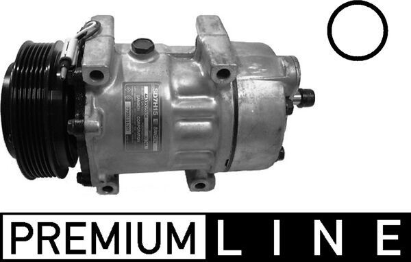 Kompressor, Klimaanlage MAHLE acp 387 000p