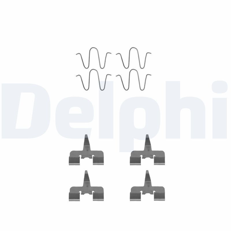 Zubehörsatz, Scheibenbremsbelag DELPHI LX0305