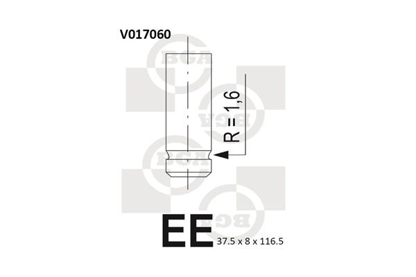 Einlassventil BGA V017060