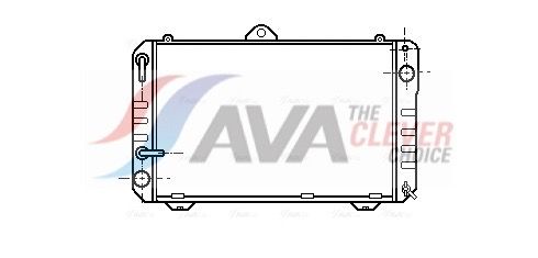 Kühler, Motorkühlung AVA QUALITY COOLING TO2169