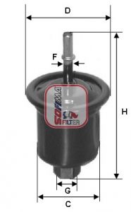 Kraftstofffilter SOFIMA S 1731 B