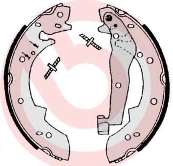 Bremsbackensatz BREMBO S 06 504