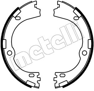 Bremsbackensatz, Feststellbremse METELLI 53-0752