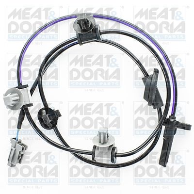 Sensor, Raddrehzahl MEAT & DORIA 90812