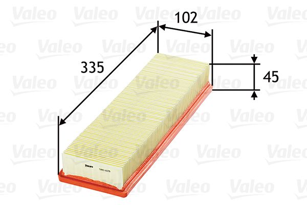Luftfilter VALEO 585078