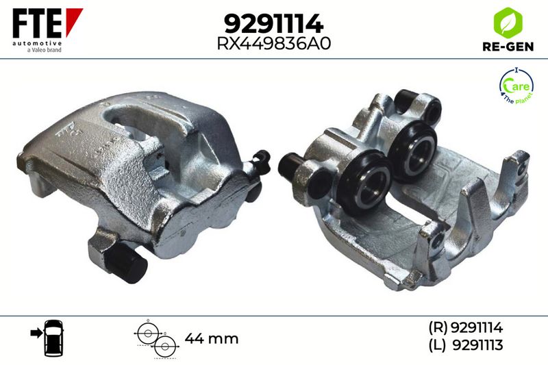 Bremssattel FTE 9291114