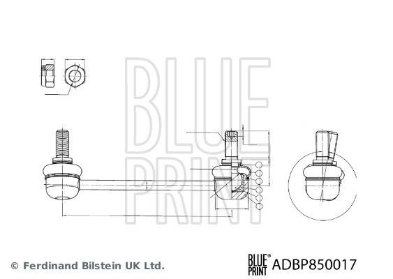 Stange/Strebe, Stabilisator BLUE PRINT ADBP850017