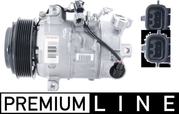Kompressor, Klimaanlage MAHLE acp 518 000p