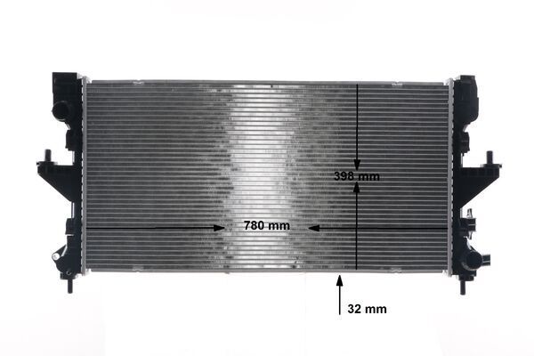 Kühler, Motorkühlung MAHLE CR2106000S