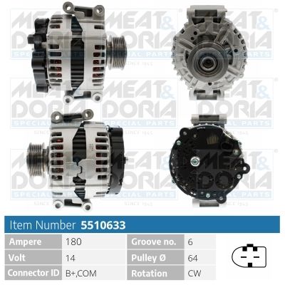 Generator MEAT & DORIA 5510633