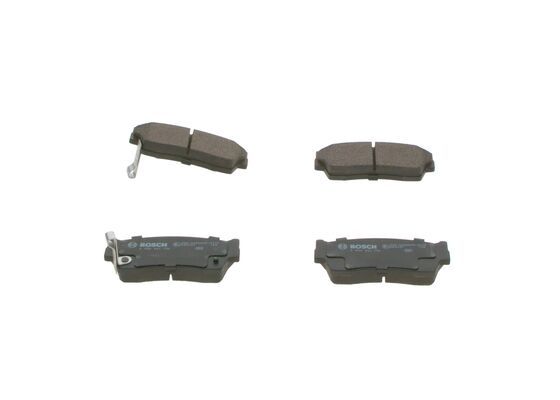 Bremsbelagsatz, Scheibenbremse BOSCH 0 986 461 750