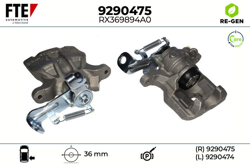Bremssattel FTE 9290475