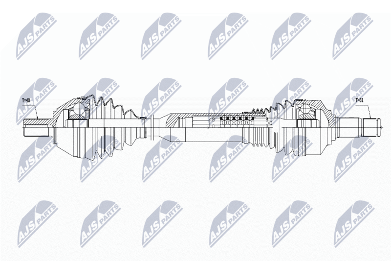 Antriebswelle NTY NPW-VV-052