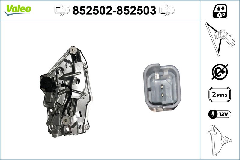 Fensterheber VALEO 852503