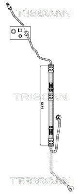 Hydraulikschlauch Lenkung TRISCAN 8516 29001