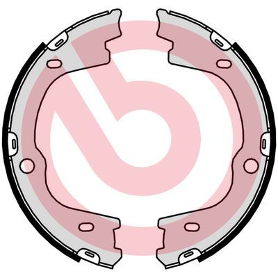 Bremsbackensatz, Feststellbremse BREMBO S 30 544