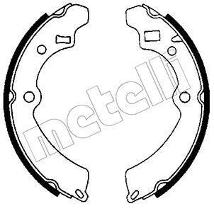 Bremsbackensatz METELLI 53-0393