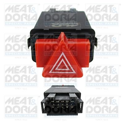 Warnblinkschalter MEAT & DORIA 23652