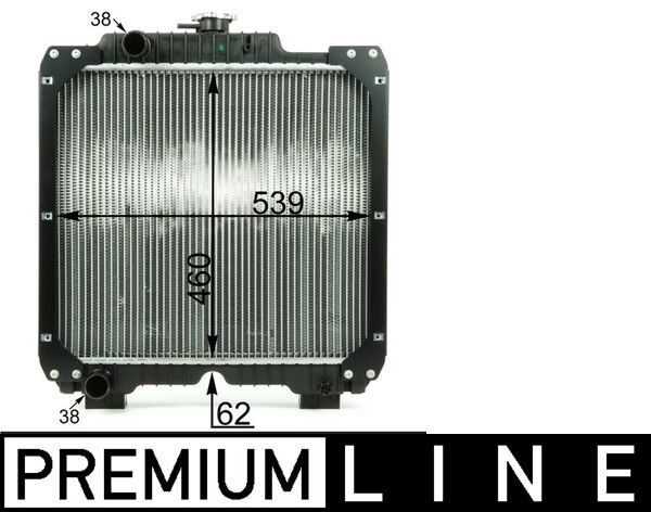 Kühler, Motorkühlung MAHLE CR1926000P
