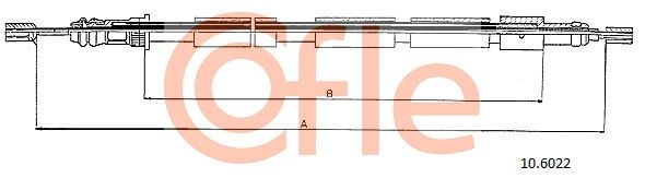 Seilzug, Feststellbremse COFLE 10.6022