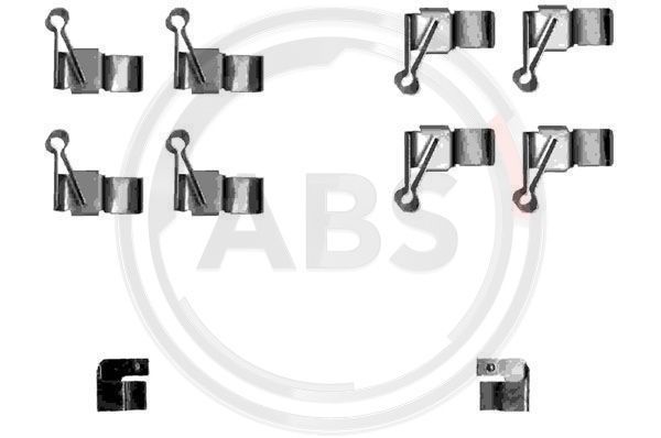 Zubehörsatz Scheibenbremsbelag A.B.S. 1238Q