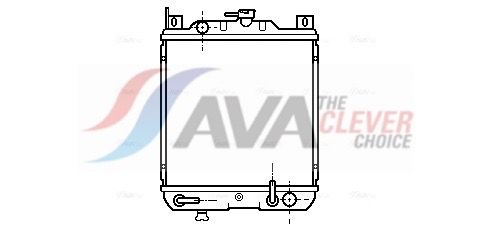 Kühler, Motorkühlung AVA QUALITY COOLING SZ2019