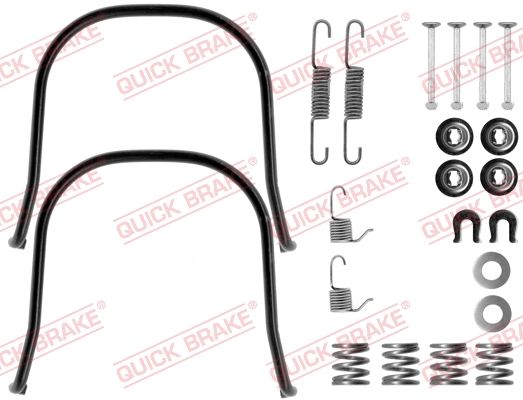Zubehörsatz, Bremsbacken QUICK BRAKE 105-0633