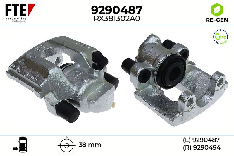Bremssattel FTE 9290487