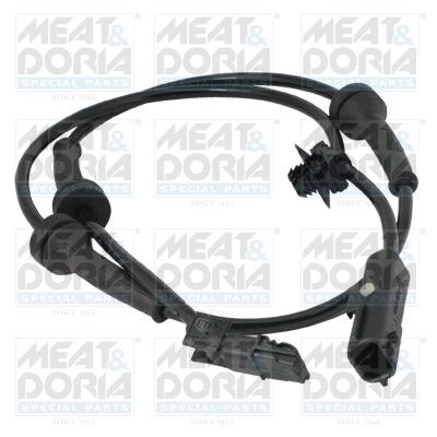 Sensor, Raddrehzahl MEAT & DORIA 90191