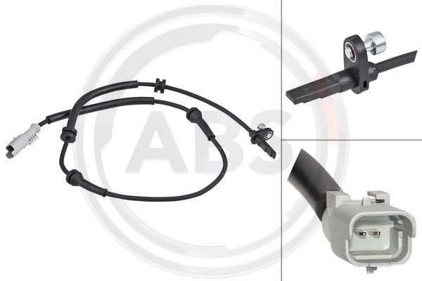 Raddrehzahlsensor ABS-Sensor A.B.S. 30525