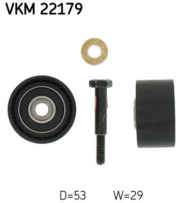 Styrrulle, kuggrem SKF VKM 22179