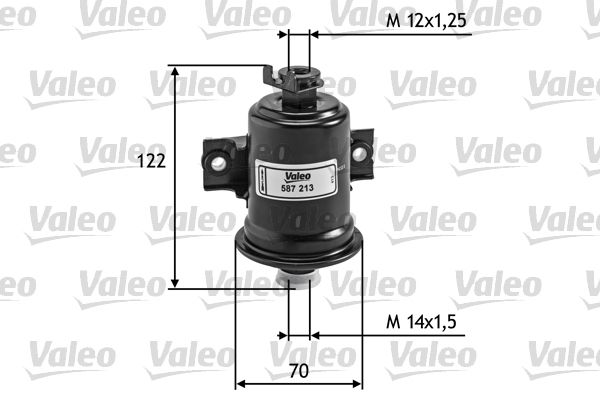Kraftstofffilter VALEO 587213