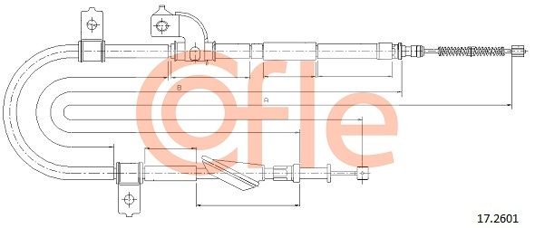 Seilzug, Feststellbremse COFLE 17.2601